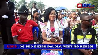 KINSHASA LE SG DEO BIZIBU BALOLA DE LUDPS À TENU SONT MEETING AU TERRAIN BUDA DE NDJILI [upl. by Gokey]