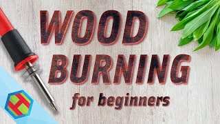 Wood burning for beginners pyrography  how to get started [upl. by Christa]