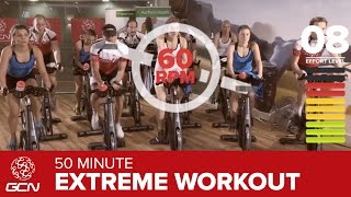 Extreme Fat Burning Workout  50 Minute Indoor Cycling Class [upl. by Notgnilra833]