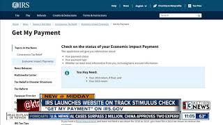 New IRS website helps you track stimulus check [upl. by Kensell85]