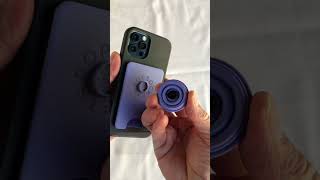 How to swap the POPSOCKET POPTOP on your MagSafe PopWallet shorts [upl. by Alekal987]