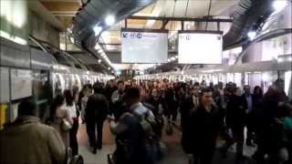 Gare de Lyon Paris metro ligne 14 [upl. by Annairoc]