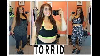 PLUS SIZE Torrid Activewear Try On  Haul 🏋️‍♀️ [upl. by Bound]