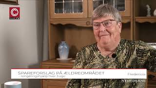 Spareforslag på rengøringen for ældre  Erna er en af dem der bliver ramt hårdt [upl. by Scharf]