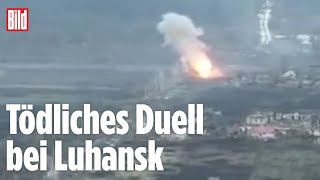 Ukraine trifft russischen Panzer beim 1 Schuss [upl. by Razec832]