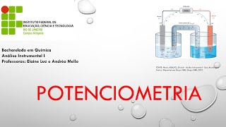 Potenciometria  Aula 1 [upl. by Nagaem21]