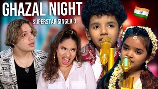 The Talent in this SHOW Waleska amp Efra react to Super Star Singer India 2024 Ghazal Night [upl. by Corrine805]