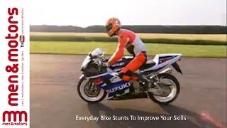 Everyday Bike Stunts To Improve Your Skills [upl. by Ronny836]