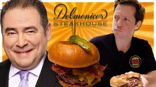 Delmonicos Burgers Review in the Venetian Palazzo Complex Las Vegas [upl. by Tesil]