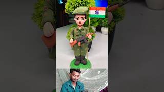 Diya Indian Army Soldier Marking 🪖 Independence day Special 🇮🇳🇮🇳 jai Hind [upl. by Lucien]