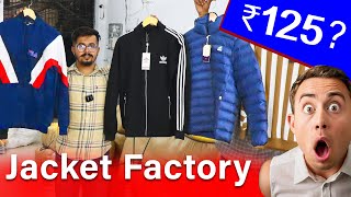 Jacket Factory  ₹125 दिल्ली नहीं लुधियाना की फैक्ट्री  Windcheater Pullover Ladies Jacket [upl. by Inkster]