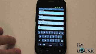 Android 101 How To Setup Email [upl. by Inttirb374]