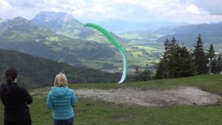 Funny Outtakes Super Paragliding Testival 2014 Kössen Takeoff  Landing Fail Compilation airddicted [upl. by Dominic]