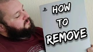 HOW TO REMOVE PS5 PLATES EASY TO FOLLOW STEP BY STEP GUIDE [upl. by Ahsinrats511]