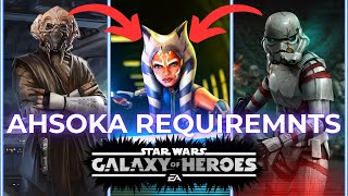 Galactic Legend Ahsoka Requirements Prediction [upl. by Ecnerual]