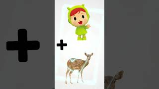 Pocoyo  Nina  Pato vs Dassie Rat  Deer  Degu  Animation 11 shorts [upl. by Upton837]