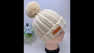 How to crochet this easy and beautiful hat [upl. by Silvanus206]