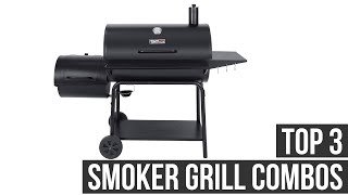 Top 3 Best Smoker Grill Combos For 2024 [upl. by Abrahan]