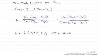 NTU Effectiveness Method [upl. by Sehcaep]