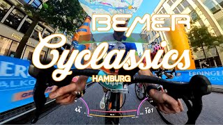 BEMER Cyclassics Hamburg 2023  Zusammenfassung des Jedermannrennen 60km aus Startblock A [upl. by Elocim]