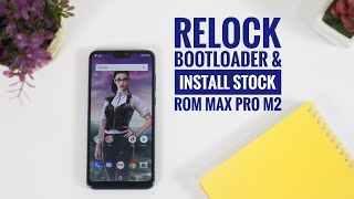 Cara Relock Bootloader amp Install Stock ROM  Firmware  Back From Pie Beta Zenfone Max Pro M2 [upl. by Leilah]