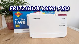 FRITZBox 5690 Pro router compatible con Fibra Wifi 7 y 6 GHz [upl. by Walburga]