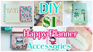 9 DOLLAR STORE DIY HAPPY PLANNER ACCESSORIES AND TIPS YOU SHOULD TRY EASY AND INEXPENSIVE [upl. by Arahk629]