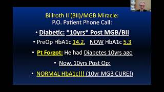 MGBMGB2 Billroth II A Promising Approach for Type 2 Diabetes [upl. by Tacye344]