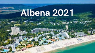 Holiday in Albena resort Bulgaria  Albena beach 4K [upl. by Brufsky]