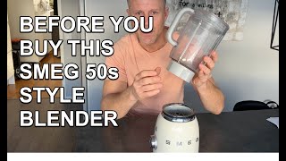 Before you buy Smeg BLF01CRUS 50s Style Blender [upl. by Latsyrd]