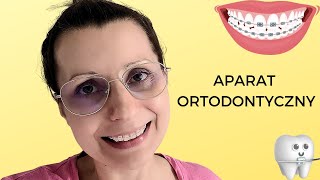 vlog ZAŁOŻYŁAM APARAT ORTODONTYCZNY 🦷🦷🦷 zęby smile [upl. by Morrie7]