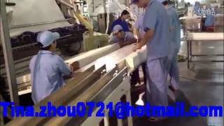 Facial Tissue Folding Machine with cutting and packing line [upl. by Onavlis]