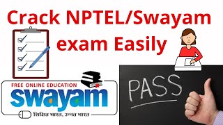 Tips and tricks for NPTEL Swayam exam how to pass exam MCQ based in English [upl. by Einej815]