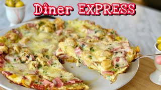 DÉLICIEUX DÎNER EXPRESS PRÊT EN 10 MINUTES 🥘🍳 Recette très facile Deli Cuisine [upl. by Atnim]