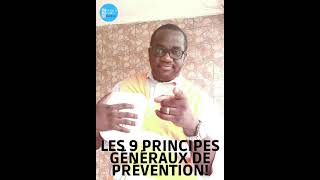 Les 9 principes généraux de prévention Shorts [upl. by Saraann7]