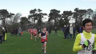 Junior Boys Kent Schools Cross Country Championships 19012019 [upl. by Emmerie]