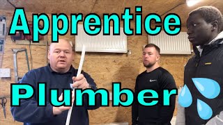 Apprentice Plumber Training  Central Heating  Day One [upl. by Urial325]