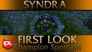 League of Legends Champion Preview  Syndra the Dark Sovereign [upl. by Khanna]