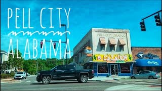 PELL CITY AL Exploring the city in 4K [upl. by Chicoine]