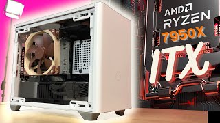 Ryzen 9 7950x ITX Build Ft NR200P amp RTX 3090 [upl. by Mullen]