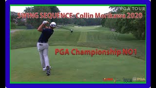 2020 PGA Collin Morikawa Driver swing sequence Slow motion 2020 コリンモリカワドライバースイング スローモーション [upl. by Whyte]