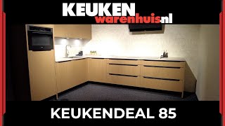 KEUKENDEAL 85  KEUKENWARENHUISNL [upl. by Repmek375]