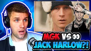 MGK DISSED JACK HARLOW  Rapper Reacts to Machine Gun Kelly  Renegade Freestyle [upl. by Ttimme]