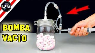 🔴 EXPERIMENTOS CASEROS Con Tu Propia BOMBA De VACÍO Casera [upl. by Paresh]