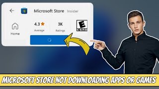 Microsoft Store Not Downloading Apps or Games NEW FIX 2024 [upl. by Katti474]