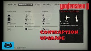 How to Upgrade The Battle Walker Contraption in Wolfenstein II The New Colossus [upl. by Eanwahs244]