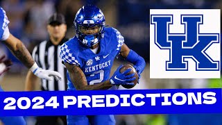 Kentucky Football 2024 Predictions [upl. by Yunfei]