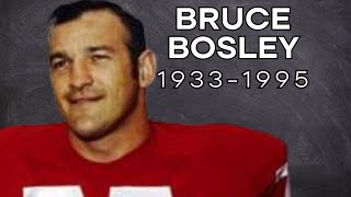 Bruce Bosley NFL Pro Bowler and Civic Benefactor 19331995 [upl. by Atsyrhc809]