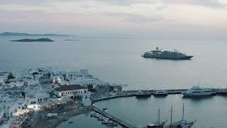 The iconic Mykonos Town  Myconian Collection Hotels amp Resorts [upl. by Dorelle]