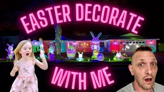 Decorate With Me Easter 2024  Easter Decorating Ideas [upl. by Ellimaj]